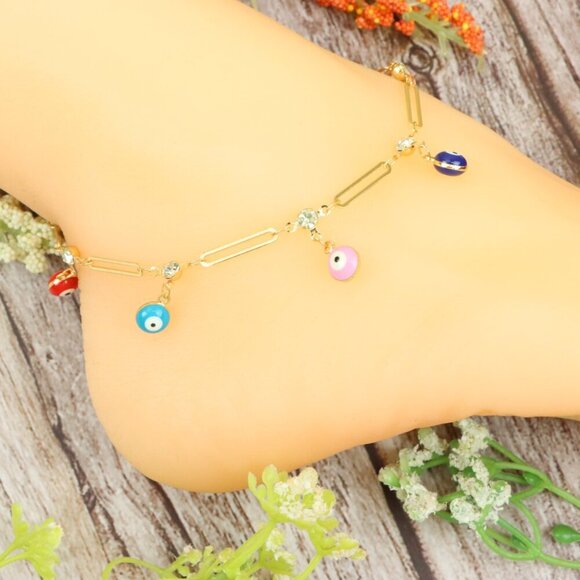 Dainty Anklet for Women – Elegant Everyday Jewelry & Perfect Gift | MLCRC1532 - Picture 2 of 10